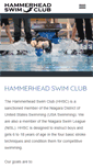 Mobile Screenshot of hammerheadswimclub.org